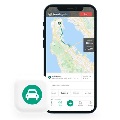 Driversnote Car GPS Mileage Tracker | IRS Compliant Automatic Mileage Log Book for Taxes | Free and Subscription Plans