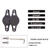 Anmuka Bike Mount Hidden Tracker with Anti-Theft Screws for Airtag Bike Holder Case for Airtag Waterproof Bicycle GPS Tracking Accessories(Black-A) view 3