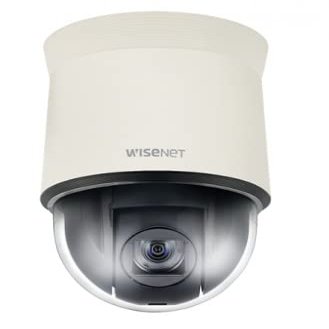HANWHA TECHWIN QNP-6230 2MP Full HD WDR Outdoor Network H.265 PoE+ Dome Camera with 4.44~102.2mm varifocal (Optical 23x) Lens, RJ45 Connection