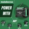 Metabo HPT 18V MultiVolt Cordless Bluetooth Radio, Powerful Sound with 15 Level Equalizer, 18 Hour Runtime, Compact and Lightweight, Bluetooth Connection, Tool Body Only, UR18DAQ4 view 4