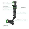 BoxWave Car Mount Compatible with Samsung Galaxy S20 FE - Rearview Mirror Car Mount, Rear View Mirror Adjustable GPS Car Mount - Jet Black view 4