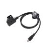 Motor-Power-Cable for Tilta-Nucleus-Nano Micro-USB to D-Tap P-Tap AConnect view 1