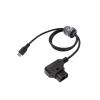 Motor-Power-Cable for Tilta-Nucleus-Nano Micro-USB to D-Tap P-Tap AConnect view 2