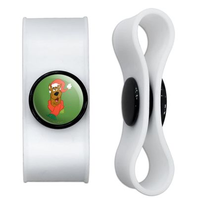 GRAPHICS & MORE A Scooby Christmas Headphone Earbud Cord Wrap - Charging Cable Manager - Wire Organizer Set of 2 - White