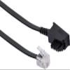 SCHWAIGER TAL8524 031 Telephone Cable RJ11 Plug TST Telephone Cable Austria Telephone Connection Cable TAE-N 4-Core 10 m view 2
