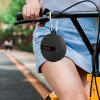 Bike Speaker with Time Speed Battery Display Riding Mode, Bluetooth 5.0 IP65 Speakers with AUX Port/Memory Card Slot for Riding, Camping, Showering view 3