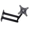 Pkfinrd Universal 15kg Adjustable Flat Panel Frame Tv Wall Mount Bracket Support 10 Degrees Tilt for 10-26 Inch LCD Led Monitor view 3