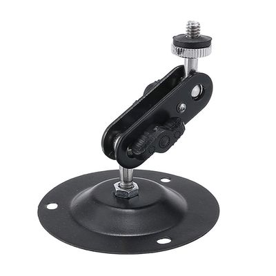 Pkfinrd Speaker Bracket Wall Mount 360 Degree Rotate Holder Maximum Loading 3kg for Speaker Camera Tv Stand Parts