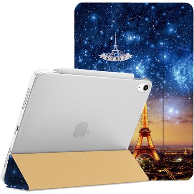 DuraSafe Cases for iPad Pro 12.9 3rd Generation 2018 PC Case A1876 MTEL2LL/A MTEM2LL/A A2014 MTFN2LL/A MTFL2LL/A MTFP2LL/A MTFQ2LL/A A1983 MTHN2LL/A MTHU2LL/A MTJA2LL/A MTJ02LL/A - Eiffel Tower Print