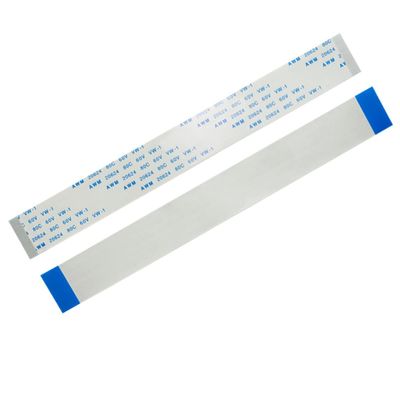 Unifizz FFC Flexible Flat Ribbon Cable 12 Pins 0.8mm Pitch 150mm A Type Same Direction Flexible Flat Cable for LCD TV Car Audio DVD Player Laptop 10 PCS