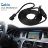 Yuecoom Auxiliary Input Adapters 3 Pin 144cm AUX Cable Adapter for E39 E46 E53 X5 16:9 CD Player Navigation Plastic view 3