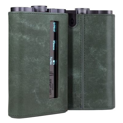 MITER Case for iFi Audio xDSD Gryphon DAC, Handmade Italy Pueblo Leather Case Cover for Gryphon (Green)