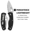 Spyderco C136PSBK Persistence Lightweight view 2