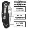 Spyderco C136PSBK Persistence Lightweight view 4