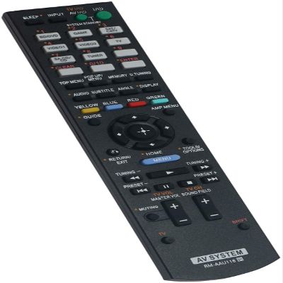 RM-AAU116 Replaced Remote for Sony AV Receiver System STR-DH740 STR-DH830 STR-DH550 STR-DH540B SS-SRP3500 HT-DDW3500