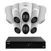 16-Channel Fusion NVR System with 4K (8MP) IP Dome Cameras with Listen-In Audio 8 view 1