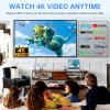 TIMBOOTECH HDMI Wireless Transmitter and Receiver 4K, Dual Screens HDMI & VGA Live Casting 5G Video/Audio for Laptop, Cable Box, Camera, Blu-ray, Phone, Netfix to Monitor, Projector, HDTV 165FT/50M view 4