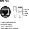 10Gtek a Pair of Gigabit Ethernet Bidi Media Converter, SingleMode Single LC Fiber to Ethernet RJ45 Converter for 10/100/1000Base-Tx to 1000Base-LX, UL Certified, up to 3-km view 2