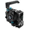 KONDOR BLUE 6K Pro Battery Grip Cage with Top Handle Compatible with Blackmagic Design | Lightweight Aerospace Grade Aluminum | Multiple Mounting Points | Built-in HDMI & USB C Clamps | Black view 3