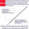 Bingfu 43.3inch 8dBi 915MHz Helium HNT Lora Antenna - 10ft ALSR240 Low Loss Cable - Compatible with Nebra Bobcat 300 Cal-Chip RAK V2 Syncrobit SenseCAP M1 Helium HNT Miner Hotspot LoraWan Gateway view 2