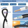 Bingfu 43.3inch 8dBi 915MHz Helium HNT Lora Antenna - 10ft ALSR240 Low Loss Cable - Compatible with Nebra Bobcat 300 Cal-Chip RAK V2 Syncrobit SenseCAP M1 Helium HNT Miner Hotspot LoraWan Gateway view 4