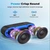 LENRUE Bluetooth Speakers, Waterproof Portable Speakers with TWS, 24 Playtime, Stereo Sound, Wireless for Home Shower Pool Beach Outdoor (Black) view 2