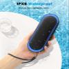 LENRUE Bluetooth Speakers, Waterproof Portable Speakers with TWS, 24 Playtime, Stereo Sound, Wireless for Home Shower Pool Beach Outdoor (Black) view 3