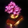 YEABRICKS LED Light Kit for Lego - Creator Expert Bonsai Tree(Pink) Building Blocks Model, LED Light Set Compatible with 10281(Lego Set NOT Included) view 2