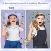 Kids Headphones Wired with Microphone for ipad Computer Laptop for Boys Girls Volume Limit Foldable Over Ear Headset for School 3.5mm Jack view 3