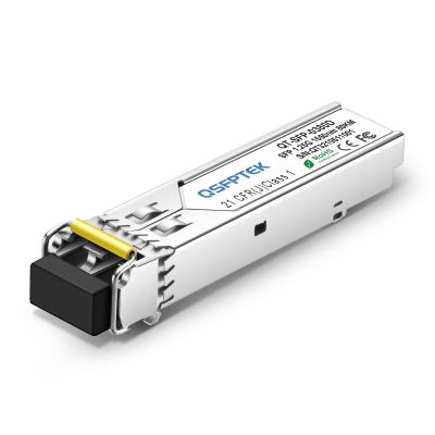 1.25 Gigabit SFP Module, 1000Base-ZX LC 1550nm, 80km Mini-GBIC Single Mode SFP Transceiver for Juniper JX-SFP-1GE-LH/SRX-SFP-1GE-LH