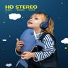 awatrue Kids Headphones for School Toddler Wired with Microphone Plug in Bulk Boys Headset Girls 3+ Year Old Blue Green shareport Phones Teen Volume Control Airplane Two People Childrens Babies view 2