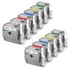 11 Pack, White + 1 Clear + 8 Color Compatible with Brother P Touch Label Maker Tape 12mm 0.47 M Tape M-K231 M-K231S M231 MK231 M-231 for Brother PTouch PTM95 PT-65 PT-70 PT-70bm PT-45 More view 1