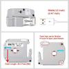 11 Pack, White + 1 Clear + 8 Color Compatible with Brother P Touch Label Maker Tape 12mm 0.47 M Tape M-K231 M-K231S M231 MK231 M-231 for Brother PTouch PTM95 PT-65 PT-70 PT-70bm PT-45 More view 4
