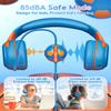 awatrue Kids Headphones Wired Toddler Headphones with Microphone, Over-Ear Headphones, 85/94dB Volume-Limiting, 3.5mm Jack, Foldable On-Ear Design - Safe & Comfortable for Learning & Entertainment view 2