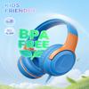 awatrue Kids Headphones Wired Toddler Headphones with Microphone, Over-Ear Headphones, 85/94dB Volume-Limiting, 3.5mm Jack, Foldable On-Ear Design - Safe & Comfortable for Learning & Entertainment view 3