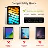 Alto Leather Folio Case for iPad mini 6, Premium Italian Leather Case for Apple iPad mini 6th Gen (Raven Black) view 3