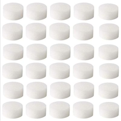 HXHLYH(60 PPI) Air filter Sponge, 30 Pieces of Replacement Compressor System Accessories Cold Mist Filter Accessories Sponge Air Filter