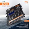 PRV AUDIO Car Audio DSP 2.4X Digital Crossover and Equalizer 4 Channel Full Digital Signal Audio Processor DSP with Sequencer Remote Relay view 2