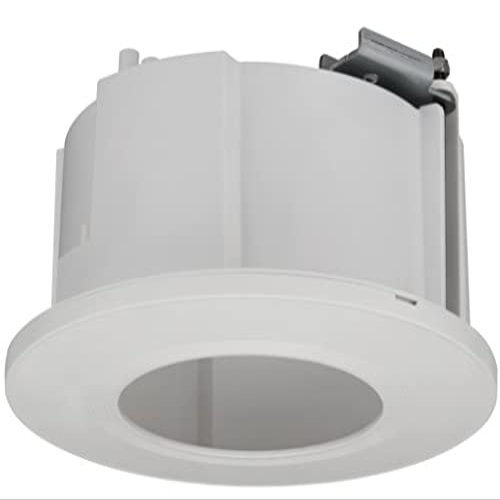 HANWHA TECHWIN SHD-1408FW in-Ceiling Flush Mount for Dome Camera, Bracket, White.