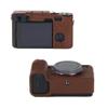 Silicone Brown Camera Case Armor Skin Body Cover Protector for Sony Alpha 7c A7c mirrorless Camera, Brown, camera case view 2