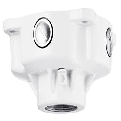 HANWHA TECHWIN SBP-302CMBW Back Box for Pendant Mount, Bracket, White.