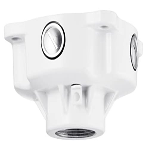 HANWHA TECHWIN SBP-302CMBW Back Box for Pendant Mount, Bracket, White.