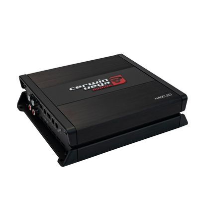 Cerwin Vega HED 290W RMS Full Range 2 Channel Digltal Amplifier Class D | Compact Car Audio System with Advanced Crossover | Efficient Power Output for Superior Sound Quality - H400.2D