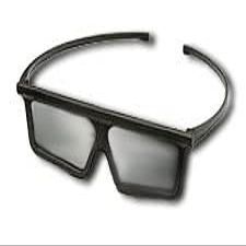 3D Polarized Rigid Frame Theme Park Glasses - Linear