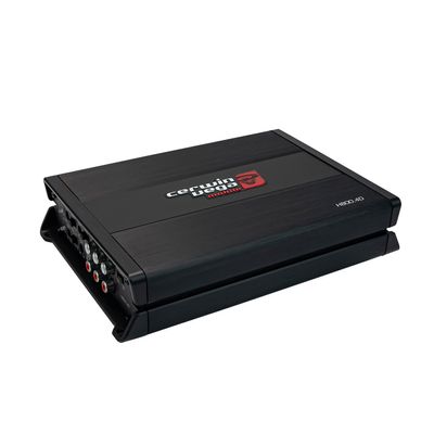Cerwin Vega 4 Channel Full Range Digital Amplifier - 800W RMS, Class D Amp with Selectable Crossovers, High Efficiency, 4CH/2CH Modes for Superior Car Audio, Compact and Versatile Design - H800.4D