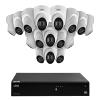 16-Channel Fusion NVR System with 4K (8MP) IP Dome Cameras with Listen-In Audio 16 view 1