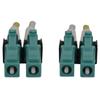 Tripp Lite Switchable Fiber Cable, 400G Duplex Multimode 50/125 OM4 (LC Duplex-PC/LC Duplex-PC), Round LSZH Jacket Aqua, 10 Meters / 32.8 Feet, Lifetime Limited Manufacturer's Warranty (N820X-10M-OM4) view 3