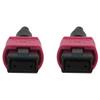 Tripp Lite Multimode Fiber Patch Cable, 50/125 OM4 MPO to MPO (F/F), 12 Fiber, Magenta, LSZH Jacket, 15 Meters / 49.2 Feet, Lifetime Limited Manufacturer's Warranty (N845B-15M-12-MG) view 3