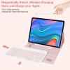besky Keyboard Case for iPad Air 13 (M2/M3) 2024 & iPad Pro 12.9 inch (5th, 6th Generation), (Compatible for 13 inch Air & 12.9 inch Model) - Wireless Detachable Keyboard with Auto Sleep/Wake Function view 3