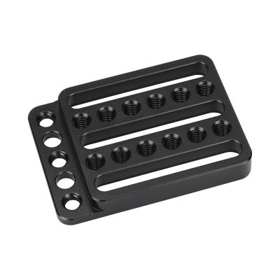 CAMVATE Mini Cheese Plate Extension Plate with 1/4"-20 Mounting Points for DSLR Camera Accessories DIY Configuration - 3032